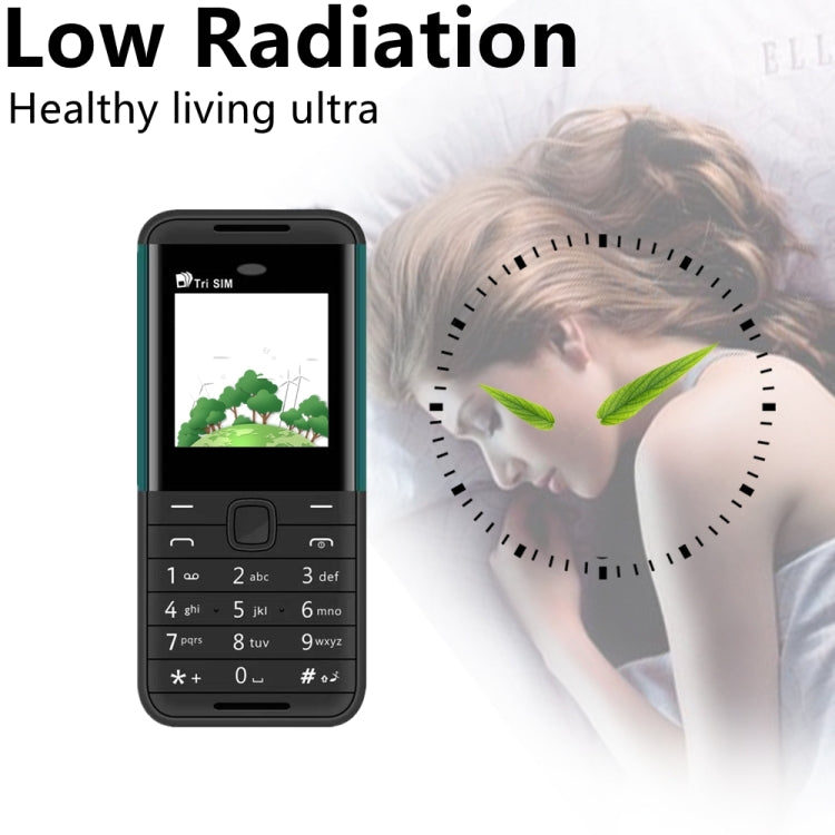 1.33 นิ้ว, MTK6261D, 21 คีย์, รองรับ Bluetooth, FM, Magic Sound, บันทึกการโทรอัตโนมัติ, GSM, Triple SIM, English Key