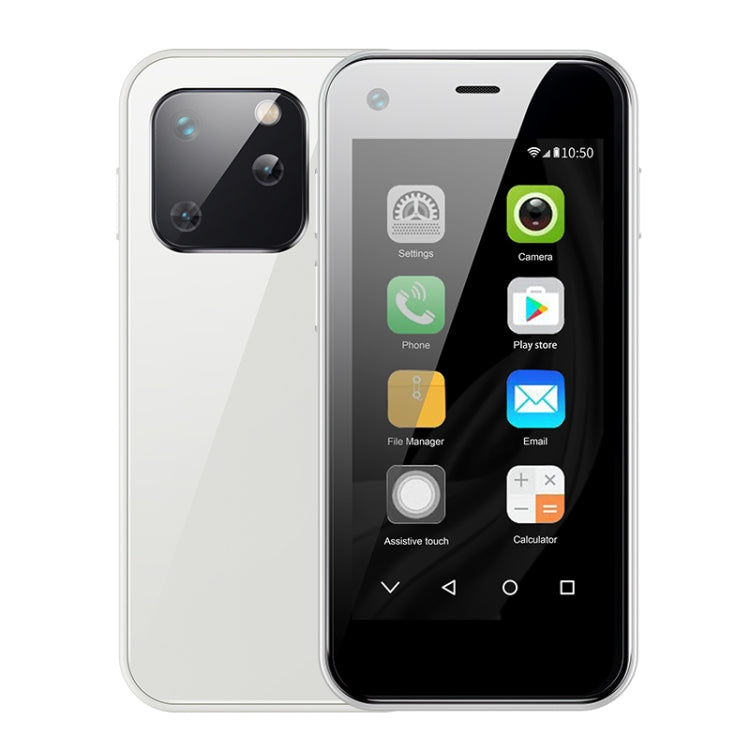 2.5 นิ้ว MTK6580 Quad Core สูงสุด 1.3GHz, Bluetooth, WiFi, FM, เครือข่าย: 3G, สองซิม, XS13