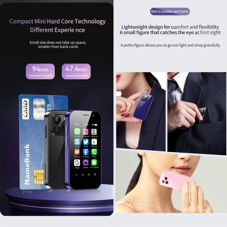 การจดจำใบหน้า, 3.0 นิ้ว Android 9.0 MTK6739CW Quad Core สูงสุด 1.28GHz, OTG, เครือข่าย: 4G, Dual SIM, รองรับ Google Play, 3GB+64GB