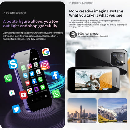 การจดจำใบหน้า, 3.0 นิ้ว Android 9.0 MTK6739CW Quad Core สูงสุด 1.28GHz, OTG, เครือข่าย: 4G, Dual SIM, รองรับ Google Play, 3GB+64GB