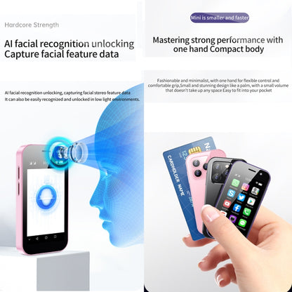 การจดจำใบหน้า, 3.0 นิ้ว Android 9.0 MTK6739CW Quad Core สูงสุด 1.28GHz, OTG, เครือข่าย: 4G, Dual SIM, รองรับ Google Play, 3GB+64GB