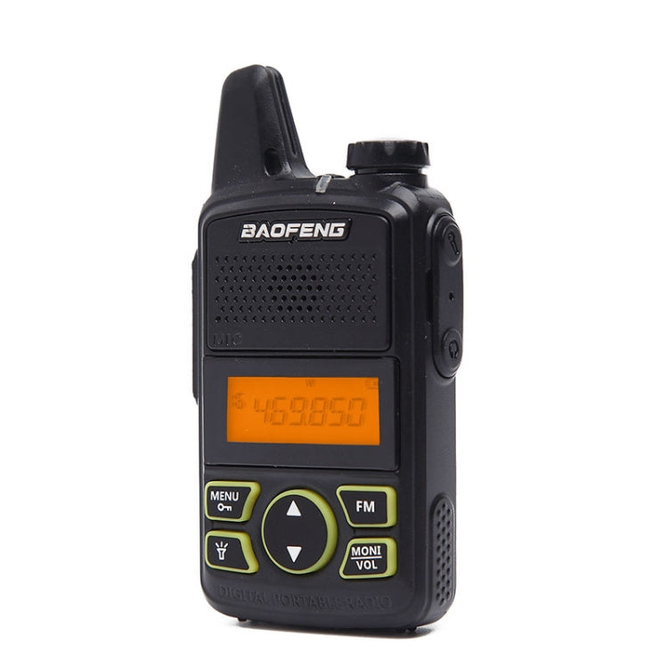 BaoFeng BF-T1 Single Band วิทยุ เครื่องส่งรับวิทยุแบบใช้มือถือ, ปลั๊ก EU, BF-T1 EU Plug