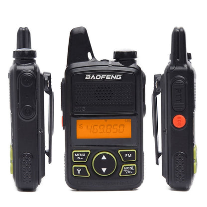 BaoFeng BF-T1 Single Band วิทยุ เครื่องส่งรับวิทยุแบบใช้มือถือ, ปลั๊ก EU, BF-T1 EU Plug