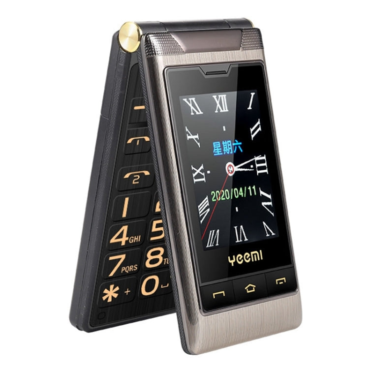 2.8 นิ้ว + 2.4 นิ้ว, แบตเตอรี่ 5900mAh, รองรับ FM, SOS, GSM, หมายเลขครอบครัว, ปุ่มใหญ่, Dual SIM