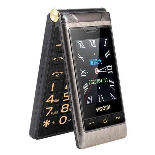 2.8 นิ้ว + 2.4 นิ้ว, แบตเตอรี่ 5900mAh, รองรับ FM, SOS, GSM, หมายเลขครอบครัว, ปุ่มใหญ่, Dual SIM