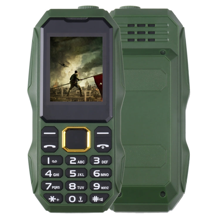 กันน้ำกันกระแทกกันฝุ่น, แบตเตอรี่ 5800mAh, 1.8 นิ้ว, 21 ปุ่ม, ไฟฉาย LED, Dual SIM