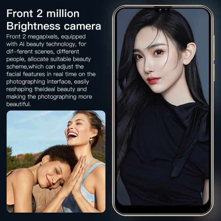 การระบุใบหน้า, Android 6.0 Spreadtrum 7731G Quad Core, เครือข่าย: 3G, สองซิม, i14 Pro Max N85 1GB+16GB