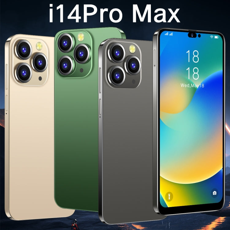 การระบุใบหน้า, Android 10 MTK6737 Quad Core, เครือข่าย: 4G, i14 Pro Max N86 2GB+16GB