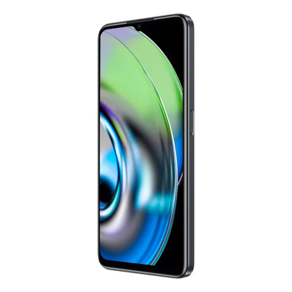 กล้องด้านหลังคู่, การระบุลายนิ้วมือด้านข้าง, แบตเตอรี่ 5000mAh, 6.58 นิ้ว Realme UI 3.0 / Android 12 MediaTek Dimensity 810 Octa Core สูงสุด 2.4GHz, เครือข่าย: 5G, รองรับ Google Play, 12GB+256GB