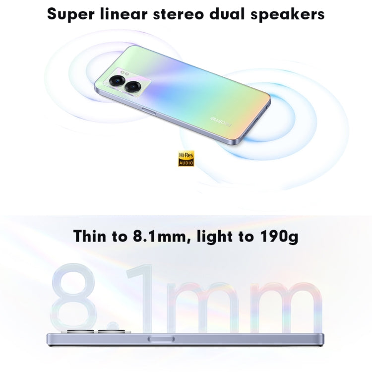 กล้องด้านหลังคู่, การระบุลายนิ้วมือด้านข้าง, แบตเตอรี่ 5000mAh, 6.58 นิ้ว Realme UI 3.0 / Android 12 MediaTek Dimensity 810 Octa Core สูงสุด 2.4GHz, เครือข่าย: 5G, รองรับ Google Play, 12GB+256GB