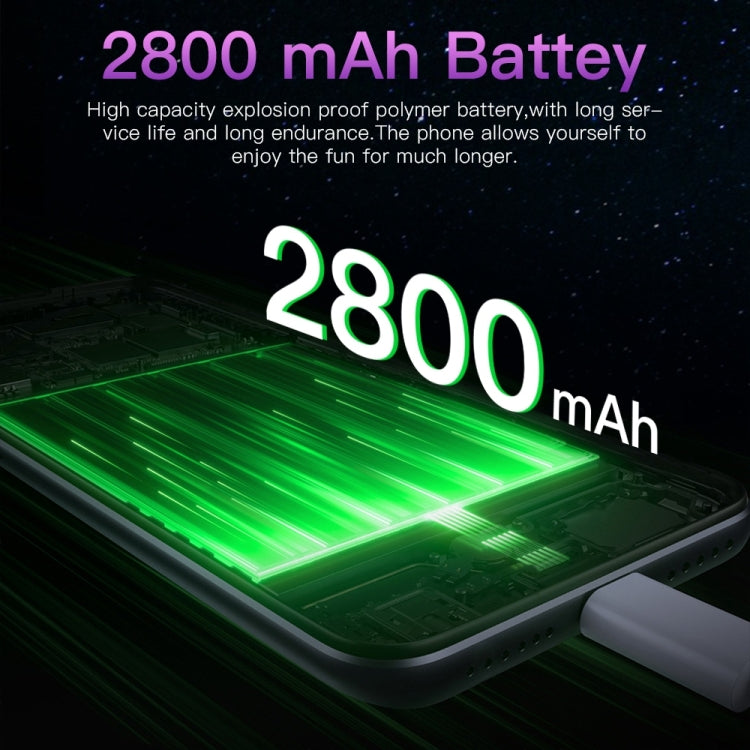การระบุใบหน้า, Android 8.1 MTK6753 Octa Core, เครือข่าย: 4G, 3GB+32GB,Dynamic Island Screen