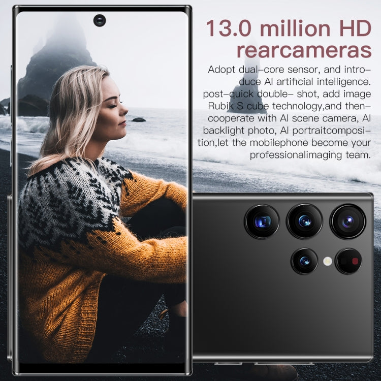 การระบุใบหน้า, Android 8.1 MTK6753 Octa Core, เครือข่าย: 4G, S23Ultra 5G D12332 3GB+64GB