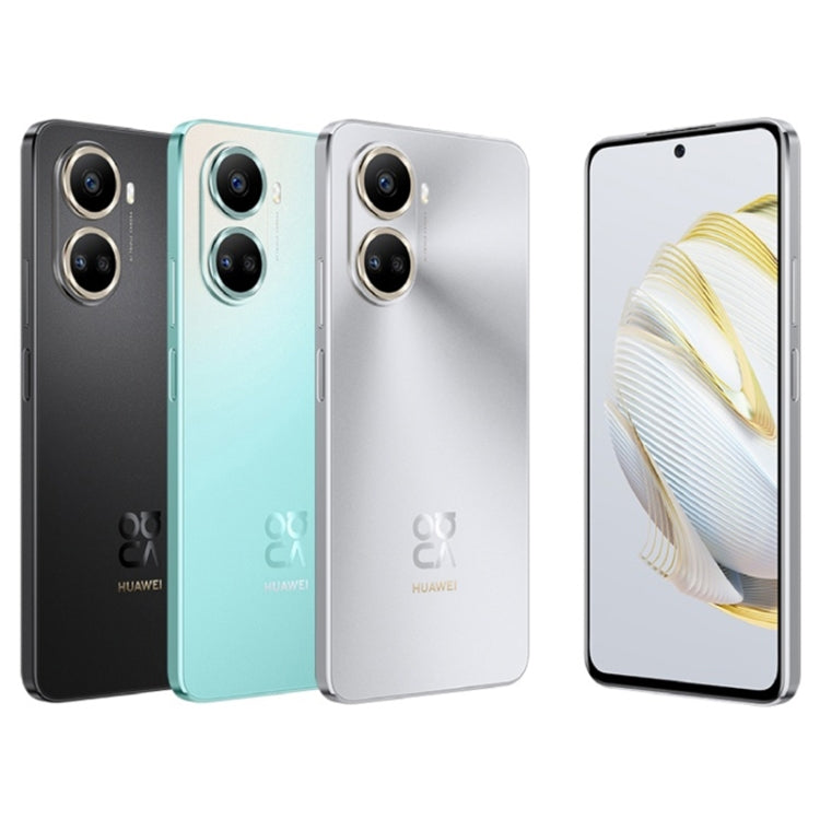 กล้องหลังสามเท่า + กล้องหน้าเดี่ยว, ระบุลายนิ้วมือด้านข้าง, HarmonyOS 2.0.1 ขนาด 6.67 นิ้ว Qualcomm Snapdragon 680 Octa Core, เครือข่าย: 4G, OTG, NFC, ไม่รองรับ Google Play, nova 10 SE 256GB