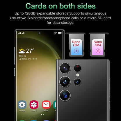 การระบุใบหน้า, Android 8.1 MTK6753 Octa Core, เครือข่าย: 4G, 3GB+64GB