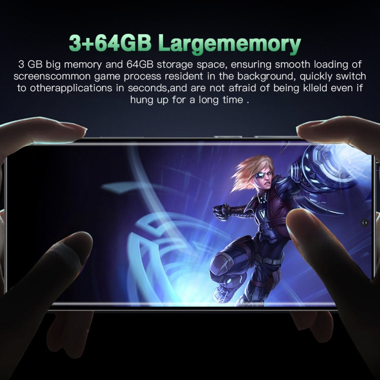 การระบุใบหน้า, Android 8.1 MTK6753 Octa Core, เครือข่าย: 4G, 3GB+64GB