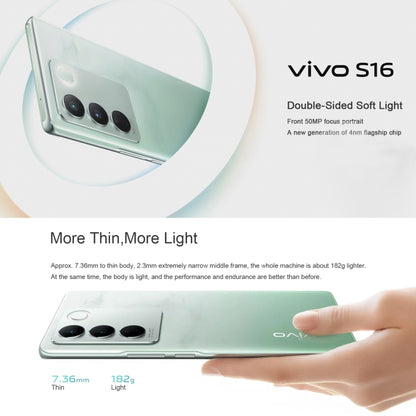 กล้องด้านหลังสามตัว, การระบุลายนิ้วมือ Srceen, แบตเตอรี่ 4600mAh, 6.78 นิ้ว Android 13 OriginOS 3 Qualcomm Snapdragon 870 Octa Core สูงสุด 3.2GHz, OTG, NFC, เครือข่าย: 5G, 12GB+256GB