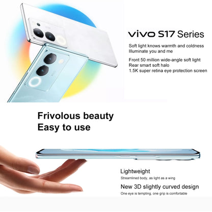 กล้องด้านหลังสามตัว, การระบุลายนิ้วมือหน้าจอ, แบตเตอรี่ 4600mAh, 6.78 นิ้ว Android 13 Origin OS 3 Dimensity 8200 Octa Core สูงสุด 3.1GHz, OTG, NFC, เครือข่าย: 5G, 12GB+512GB