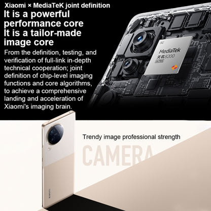 กล้องหลังสามตัว + กล้องหน้าคู่, การระบุลายนิ้วมือบนหน้าจอ, แบตเตอรี่ 4500mAh, MIUI 14 ขนาด 6.55 นิ้ว 14 Dimensity 8200-Ultra Octa Core 4nm สูงสุด 3.1GHz, เครือข่าย: 5G, NFC, 16GB+1TB