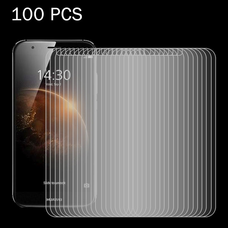 50 ชิ้นสำหรับ Huawei GX8 0.26mm 9H ความแข็งพื้นผิว 2.5D ฟิล์มกระจกนิรภัยป้องกันการระเบิดไม่มีแพ็คเกจขายปลีก, For GX8
