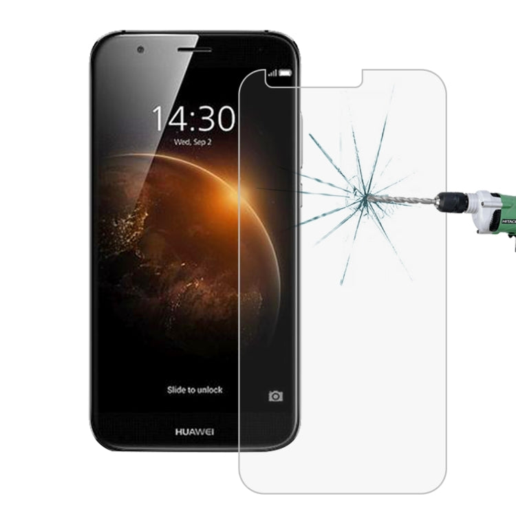 50 ชิ้นสำหรับ Huawei GX8 0.26mm 9H ความแข็งพื้นผิว 2.5D ฟิล์มกระจกนิรภัยป้องกันการระเบิดไม่มีแพ็คเกจขายปลีก, For GX8