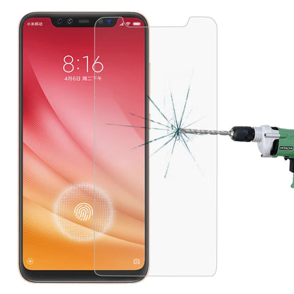 ฟิล์มกระจกนิรภัยป้องกันการระเบิด 0.26 มม. 9H 2.5D สำหรับ Xiaomi Mi 8 Pro, Xiaomi Mi 8 Pro (1 PCS)