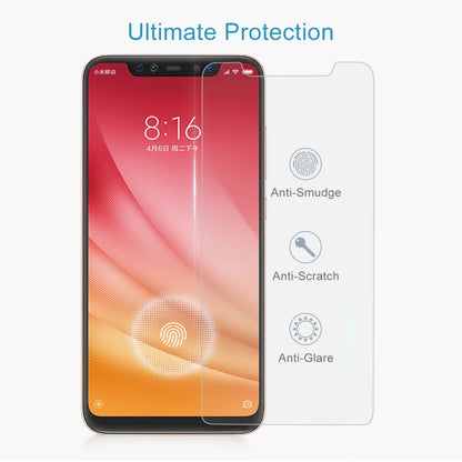 ฟิล์มกระจกนิรภัยป้องกันการระเบิด 0.26 มม. 9H 2.5D สำหรับ Xiaomi Mi 8 Pro, Xiaomi Mi 8 Pro (1 PCS)