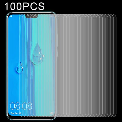 100 ชิ้น 0.26 มิลลิเมตร 9H 2.5D ฟิล์มกระจกนิรภัยป้องกันการระเบิดสำหรับ Huawei Y9 (2019) / เพลิดเพลินกับ 9 Plus, For Huawei Y9 (2019) / Enjoy 9 Plus (100 PCS)