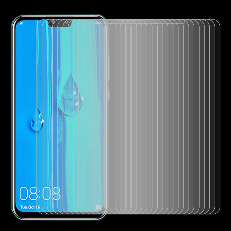 100 ชิ้น 0.26 มิลลิเมตร 9H 2.5D ฟิล์มกระจกนิรภัยป้องกันการระเบิดสำหรับ Huawei Y9 (2019) / เพลิดเพลินกับ 9 Plus, For Huawei Y9 (2019) / Enjoy 9 Plus (100 PCS)