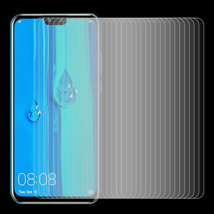100 ชิ้น 0.26 มิลลิเมตร 9H 2.5D ฟิล์มกระจกนิรภัยป้องกันการระเบิดสำหรับ Huawei Y9 (2019) / เพลิดเพลินกับ 9 Plus, For Huawei Y9 (2019) / Enjoy 9 Plus (100 PCS)