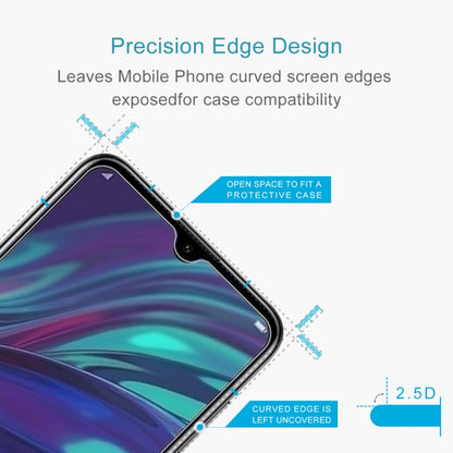 ฟิล์มกระจกนิรภัยป้องกันการระเบิด 0.26 มม. 9H 2.5D สำหรับ Huawei Enjoy 9, For Enjoy 9 (1 PCS)