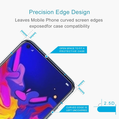 ฟิล์มกระจกนิรภัยป้องกันการระเบิด 0.26mm 9H 2.5D สำหรับ Huawei Honor View 20, For Honor View 20