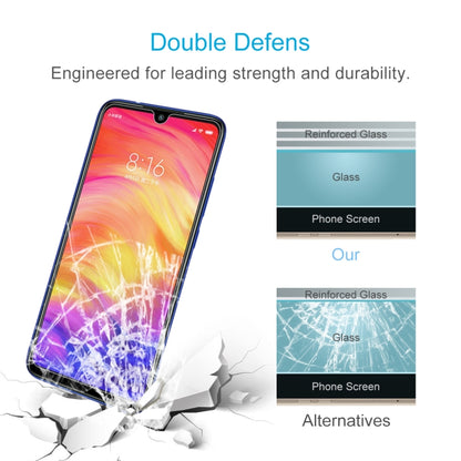 100 ชิ้น 0.26 มิลลิเมตร 9H 2.5D ฟิล์มกระจกนิรภัยสำหรับ Xiaomi R Edmi หมายเหตุ 7, For Redmi Note 7 (100 PCS)