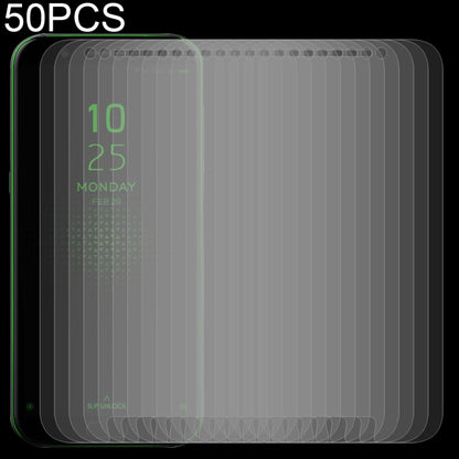 50 ชิ้น 0.26mm 9H 2.5D ฟิล์มกระจกนิรภัยสำหรับ Xiaomi Black Shark, For Black Shark