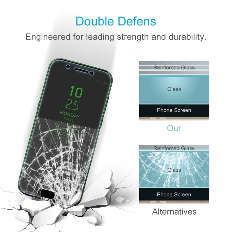 50 ชิ้น 0.26mm 9H 2.5D ฟิล์มกระจกนิรภัยสำหรับ Xiaomi Black Shark, For Black Shark