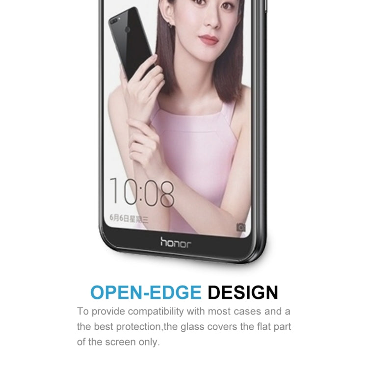 2 ชิ้น 0.26 มิลลิเมตร 9H 2.5D ฟิล์มกระจกนิรภัยสำหรับหัวเว่ยเกียรติ 9i, For Honor 9i