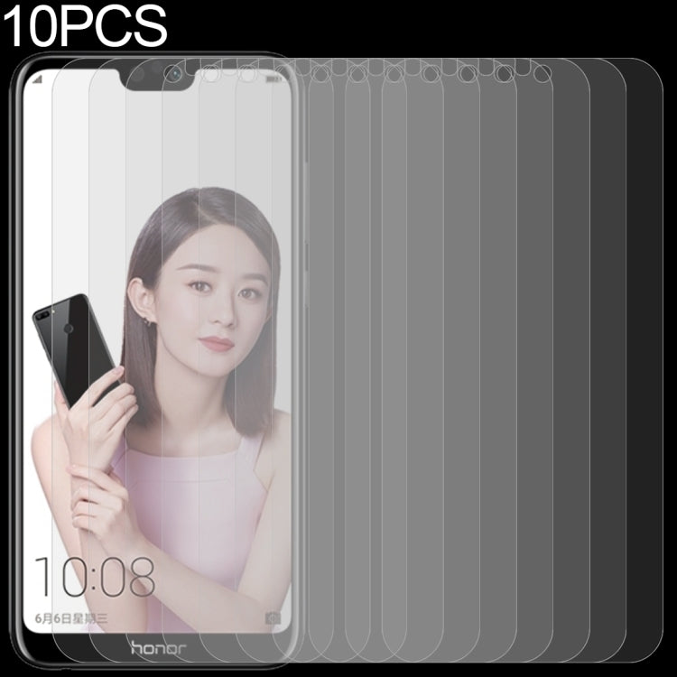 10 ชิ้น 0.26 มิลลิเมตร 9H 2.5D ฟิล์มกระจกนิรภัยสำหรับหัวเว่ยเกียรติ 9i, For Honor 9i