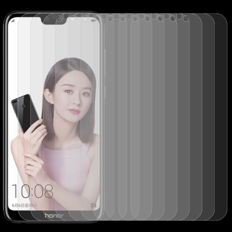 10 ชิ้น 0.26 มิลลิเมตร 9H 2.5D ฟิล์มกระจกนิรภัยสำหรับหัวเว่ยเกียรติ 9i, For Honor 9i