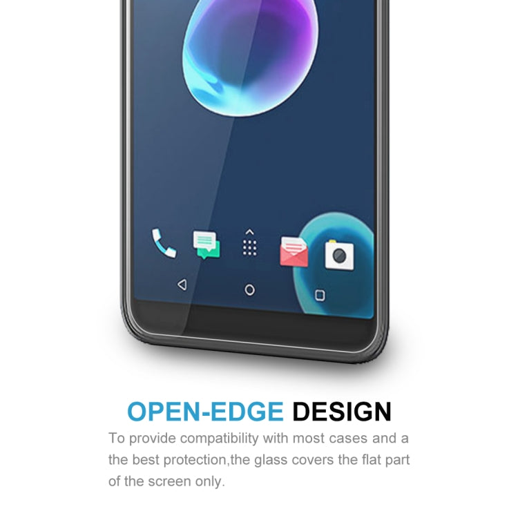 ฟิล์มกระจกนิรภัย 0.26 มม. 9H 2.5D สำหรับ HTC Desire 12, For Desire 12(1 PC)