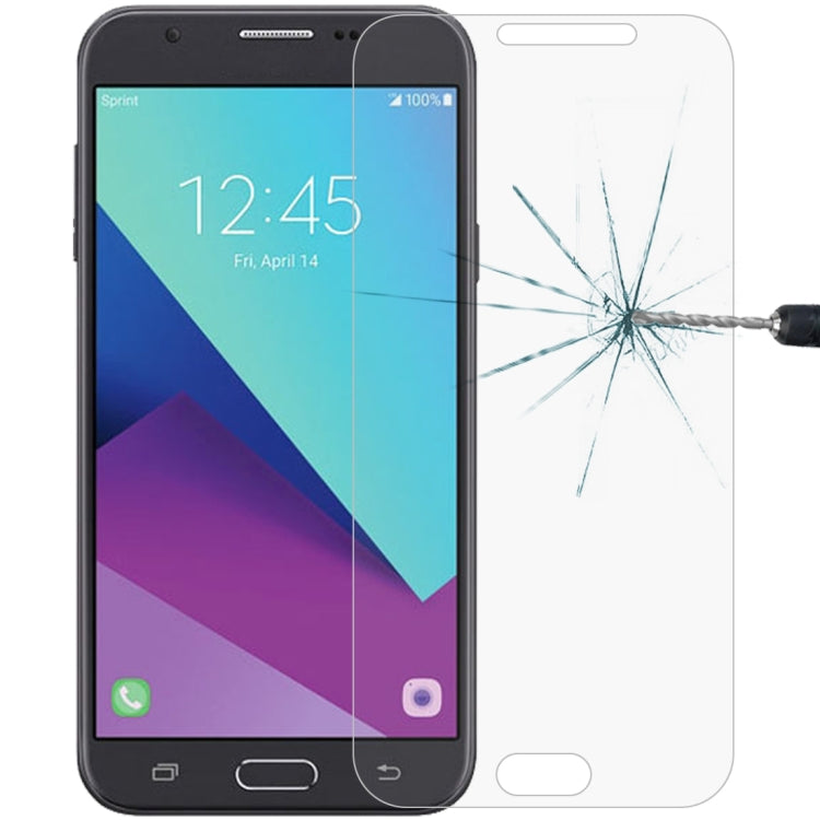 ฟิล์มกระจกนิรภัย 0.26mm 9H 2.5D สำหรับ Samsung Galaxy J7 V, For Galaxy J7 V(1 PC)