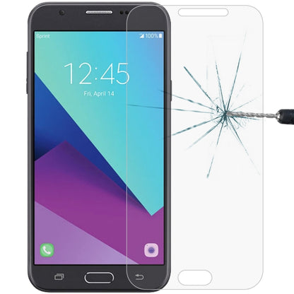 ฟิล์มกระจกนิรภัย 0.26mm 9H 2.5D สำหรับ Samsung Galaxy J7 V, For Galaxy J7 V(1 PC)