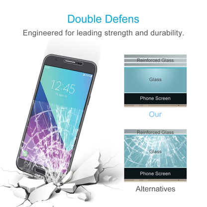 ฟิล์มกระจกนิรภัย 0.26mm 9H 2.5D สำหรับ Samsung Galaxy J7 V, For Galaxy J7 V(1 PC)