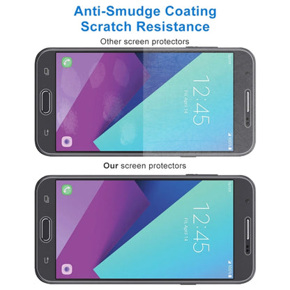 ฟิล์มกระจกนิรภัย 0.26mm 9H 2.5D สำหรับ Samsung Galaxy J7 V, For Galaxy J7 V(1 PC)