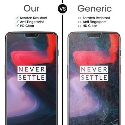 ฟิล์มกระจกนิรภัย 0.26 มม. 9H 2.5D สำหรับ OnePlus 6, For OnePlus 6 (1 PCS)