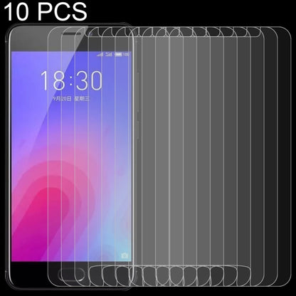 10 ชิ้น 0.26 มิลลิเมตร 9H 2.5D ฟิล์มกระจกนิรภัยสำหรับ Meizu M6, For M6(10 PCS)