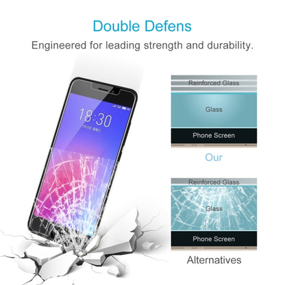 10 ชิ้น 0.26 มิลลิเมตร 9H 2.5D ฟิล์มกระจกนิรภัยสำหรับ Meizu M6, For M6(10 PCS)