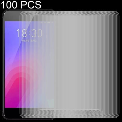 100 ชิ้น 0.26mm 9H 2.5D ฟิล์มกระจกนิรภัยสำหรับ Meizu M6, For M6(100 PCS)