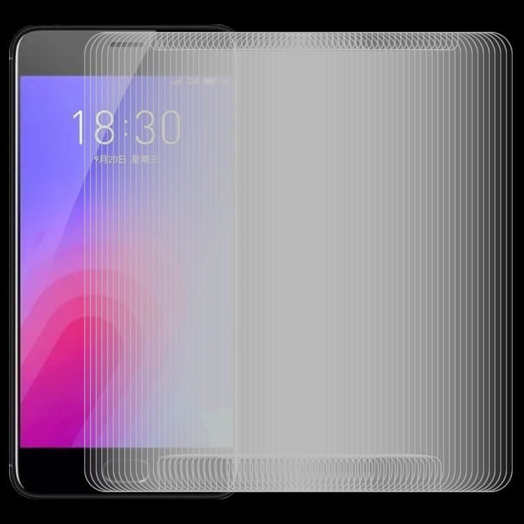 100 ชิ้น 0.26mm 9H 2.5D ฟิล์มกระจกนิรภัยสำหรับ Meizu M6, For M6(100 PCS)