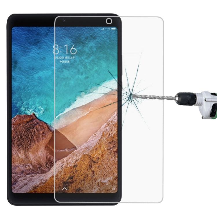 ฟิล์มกระจกนิรภัยป้องกันการระเบิดความแข็งพื้นผิว 0.26 มม. 9H สำหรับ Xiaomi Mi Pad 4, Xiaomi Mi Pad 4