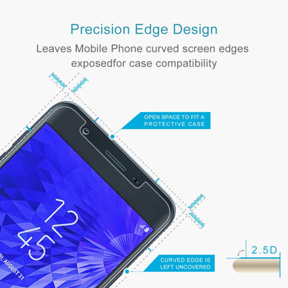 ฟิล์มกระจกนิรภัย 9H 2.5D สำหรับ Galaxy J7 (2018), For Galaxy J7 (2018)