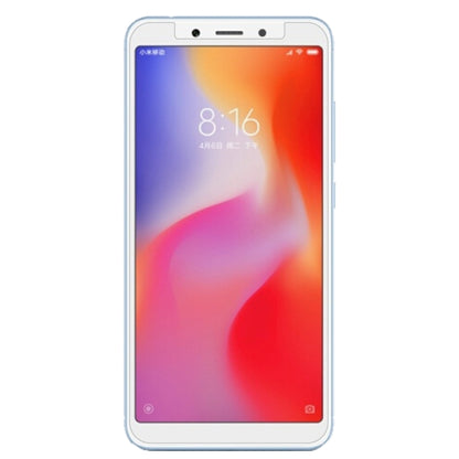 10 ชิ้น 9H 2.5D ฟิล์มกระจกนิรภัยสำหรับ Xiaomi Redmi 6A, For 6A